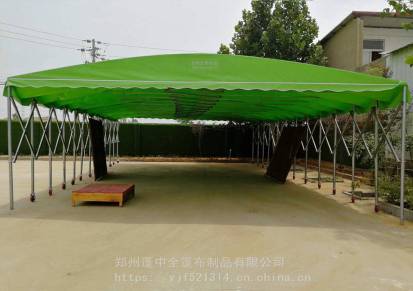 郑州厂家直销大型移动推拉折叠伸缩蓬防雨蓬烧烤大蓬