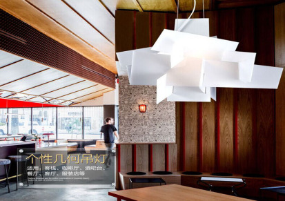 现代风格吊具北欧简约创意个性吊灯餐厅吧台卧室客厅灯艺术叠吊灯