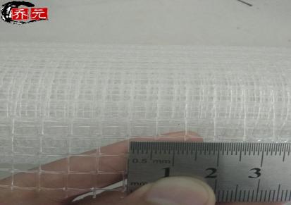 乔元不织布复合用塑胶网 拉伸型塑胶网 PP聚丙烯材质