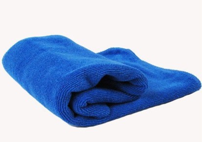 经编 擦车毛巾 洗车毛巾 打蜡毛巾 汽车用品 30*70cm 蓝色
