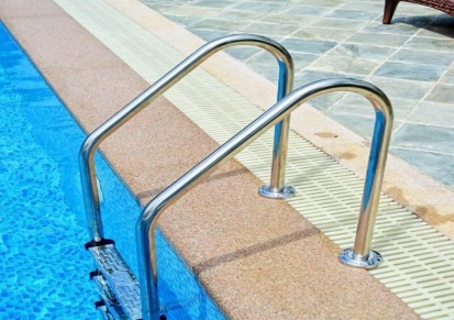 蓝海豚美人鱼加厚不锈钢泳池扶梯 可选2-5级 厂家提供