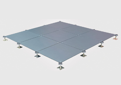 防静电玻璃地板 墙板板机房 全钢OA智能网络地板 慧亚