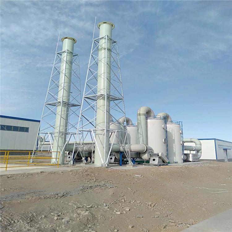 电厂玻璃钢脱硫塔 一体化污水泵站厂家 脱硫塔