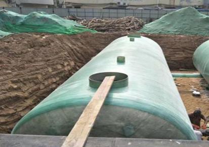 宏量厂家直销 玻璃钢缠绕化粪池 农村化粪池改造