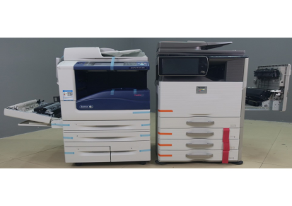 朝辰夏普363 双面自动送稿器二纸盒复印机电脑租赁