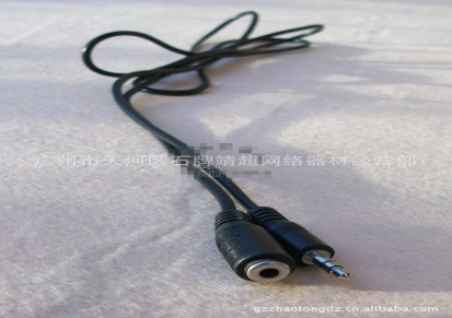厂家直销 1.5m耳机延长线 音频转接线 针对孔 公对母线