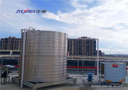 惠州市惠城区酒店公寓会所大型空气能热水器工程厂家 三盛