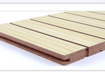 生产厂家批发 生态木 木质吸音板槽孔吸音板 会议室墙面装修装饰