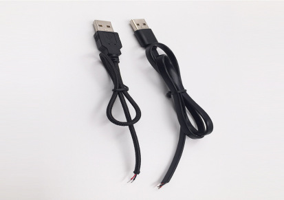 USB单头充电线 USB配机线材 适合各类配机线单头接口批发支持定制-景胜电子