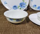 中式家用 陶瓷碗碟盘套装礼盒 清雅干净 大唐工贸