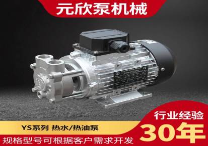 元欣泵厂家直销高温模温机泵YS-15C-120热水泵