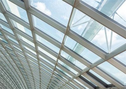 文昌玻璃雨棚 海南星辉钢结构建筑 玻璃雨棚工程