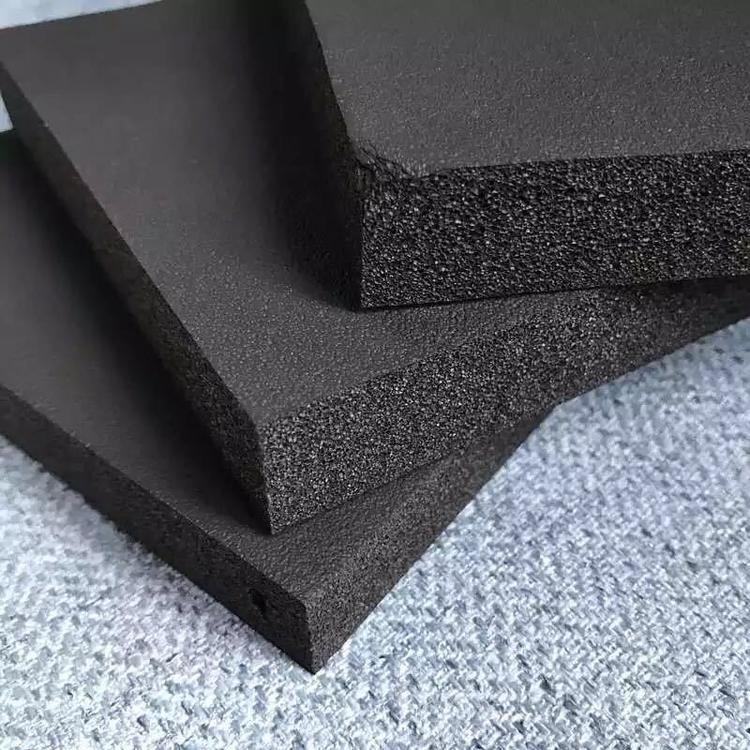 铝箔橡塑板 阻燃20mm厚橡塑板 下水道隔音棉