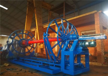 旭辰机械 新疆管桩钢筋骨架滚焊机制造公司 管桩钢筋骨架滚焊机