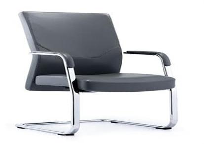鸿河家具会议椅会客椅生产 弓形脚架办公椅设计