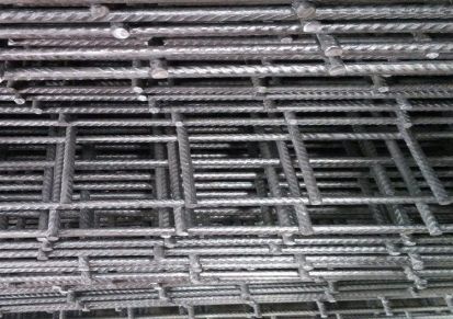 自产自销48毫米粗钢筋网片 镀锌-黑丝焊接金属网片 临安开源