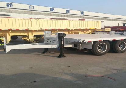佰斯特专业设计生产全挂车 非标拖车 厂区中转平板拖车