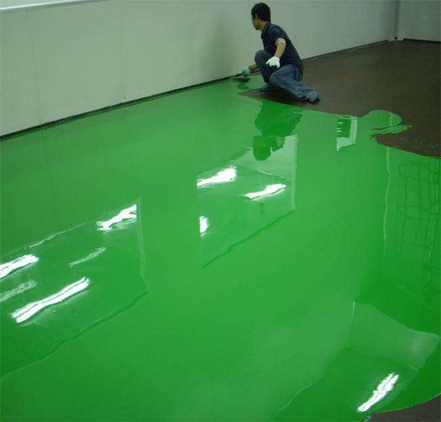 深圳沙井环氧树脂自流平地坪漆地板漆施工工艺,环氧漆