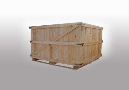 收纳物流包装木质容器 可拆卸木箱直销批发 红杉包装
