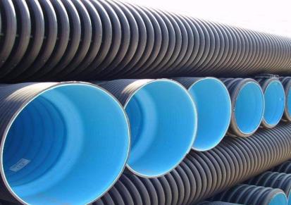 排污管大口径 加强型双壁波纹排水管 聚乙烯双壁波纹管 成才管业制造品质好
