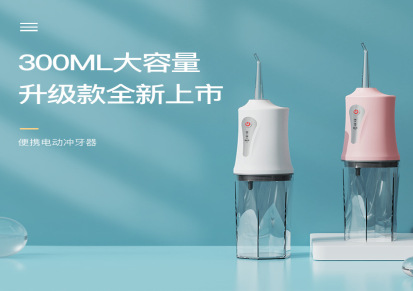 厂家直销则名 电动冲牙器 便携式家用牙缝水牙线口腔牙齿清洁喷牙洁牙器洗牙器
