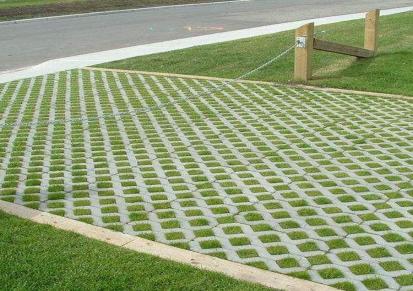 鸿葳建材-小区公园园林绿化植草砖图片-生态停车场植草砖