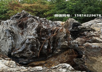 园林假山造景石 鱼池驳岸石 大英石进出口韩国