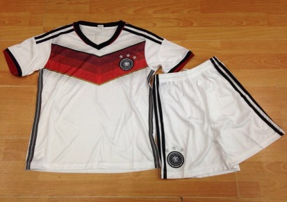 世界杯足球服 德国童装足球服 套装