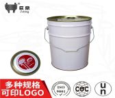 厂家生产化工桶 20L闭口桶小口指压盖马口铁油漆桶厚度定制包装桶