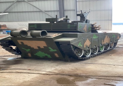 仿真99A主站坦克定制 国防户外手工厂超大坦克 1:1大型军事模型