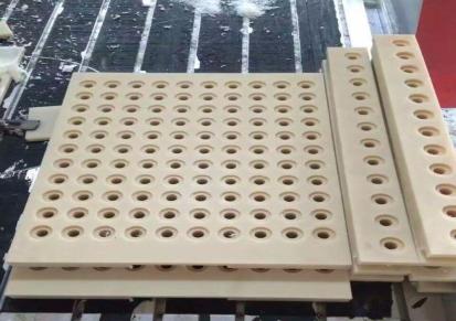 华高橡塑 高分子聚乙烯孔板捞渣板 UPE筛板 白色UPE网孔板