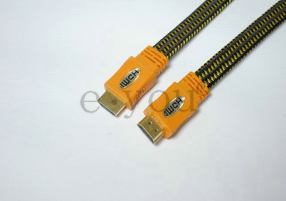 HDMI线 HDMI高清线 HDMI编织线 HDMI扁线 1.8M高清线
