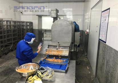 SFJ-400型小酥肉上粉机 尚品专业生产调理品加工设备