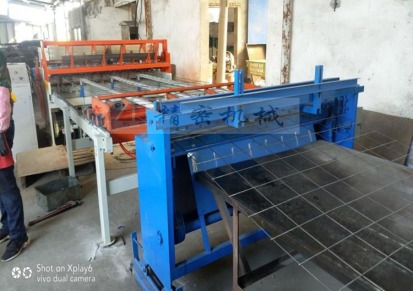 精密机械 触摸屏式煤矿支护网焊接机操作教程