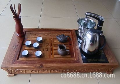 价格优惠大量供应茶自动抽水花梨木茶盘茶具