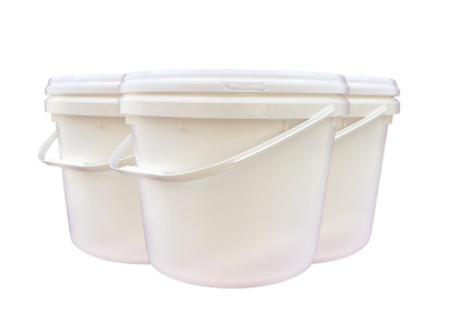 良品供应塑料桶圆形大白桶20L蓄水桶 食品级塑料桶 化工加厚圆桶批发厂家