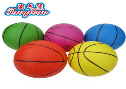 淘气堡篮球 儿童幼儿园采购体育运动充气pvc6寸小号皮球可混批发