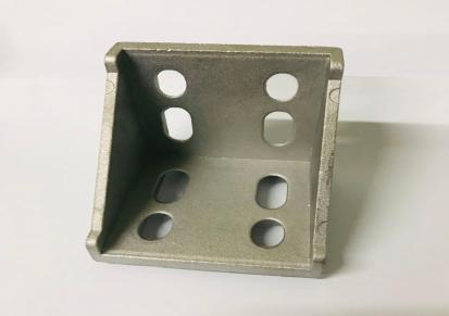 武汉 合泽 4040铝角码 工业铝型材角码 直角连接件 角座