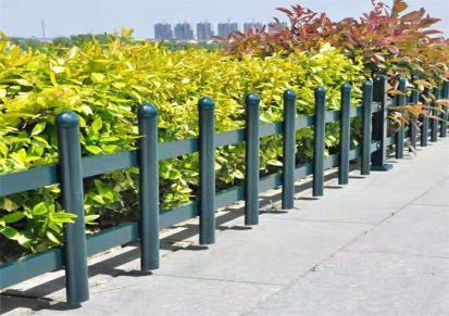 郑州景区草坪护栏 城市绿化护栏批发 有现货可定制