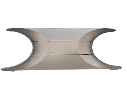 瑞亿双曲铝单板定制弧形铝板造型雕花铝幕墙冲孔异形铝方通厂家