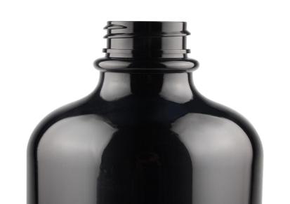 [骏烁塑料]定制500ml黑色洗发水瓶 塑料PET按压式乳液瓶 圆肩洗护沐浴露瓶
