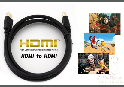 HDMI超高清HD平板电脑3D视频数据线【直售批发】