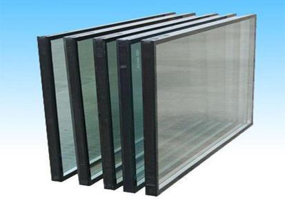 广业玻璃厂家直供双层中空玻璃Low-E钢化玻璃隔热隔音幕墙玻璃加工定制