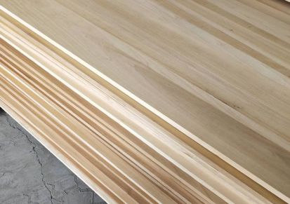 厂家直销杨木拼板  加工各种尺寸工艺品板 可定制