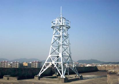 5G通信铁塔厂家 20米30米40米单管插接式通信塔 电力塔价格