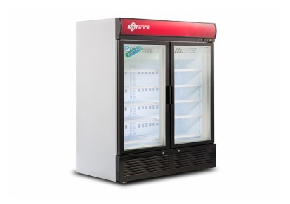 斯科曼 商用冷藏柜 商用立式双门冷藏柜 高端冷柜定制 广东冷柜定制