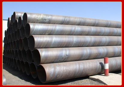 北京 友发供应 双面埋弧焊接螺旋钢管 碳钢q235B管 规格齐全