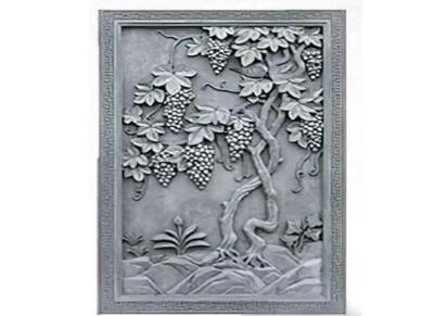 德高景观梅兰竹菊砖雕 中式仿古山水花鸟影壁墙挂件青砖雕刻工艺品