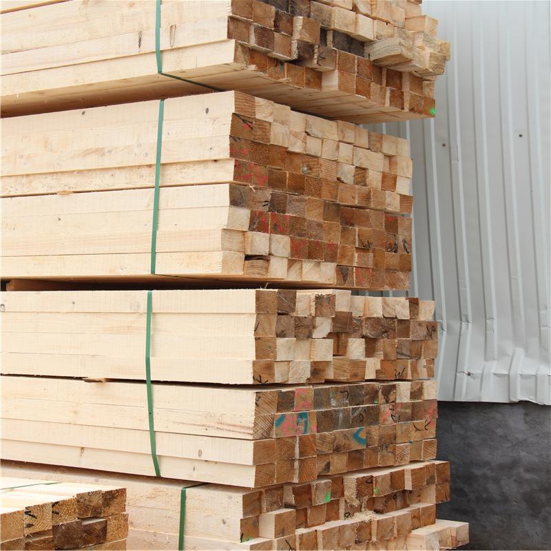 厂家直供 云杉建筑木方 建筑工地用木方 辉通木材
