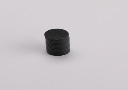 鞍山市磁铁生产厂家 圆形磁石圆形黑色普磁铁氧体小圆片 物美价廉